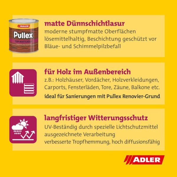 Pullex Top-Mattlasur – Bild 2