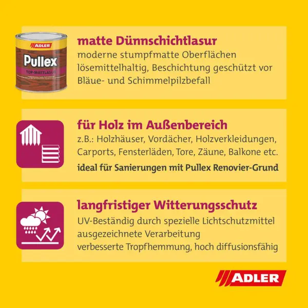 Pullex Top-Mattlasur – Bild 2